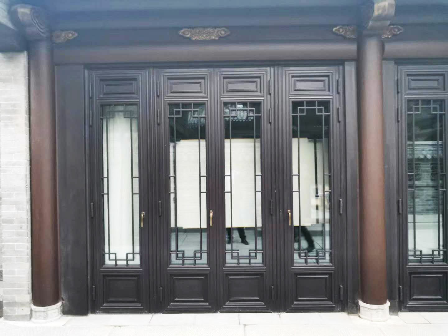 南京别墅区中式仿古门窗